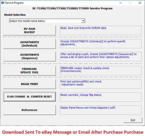 Epson plotter service program - plotter,
